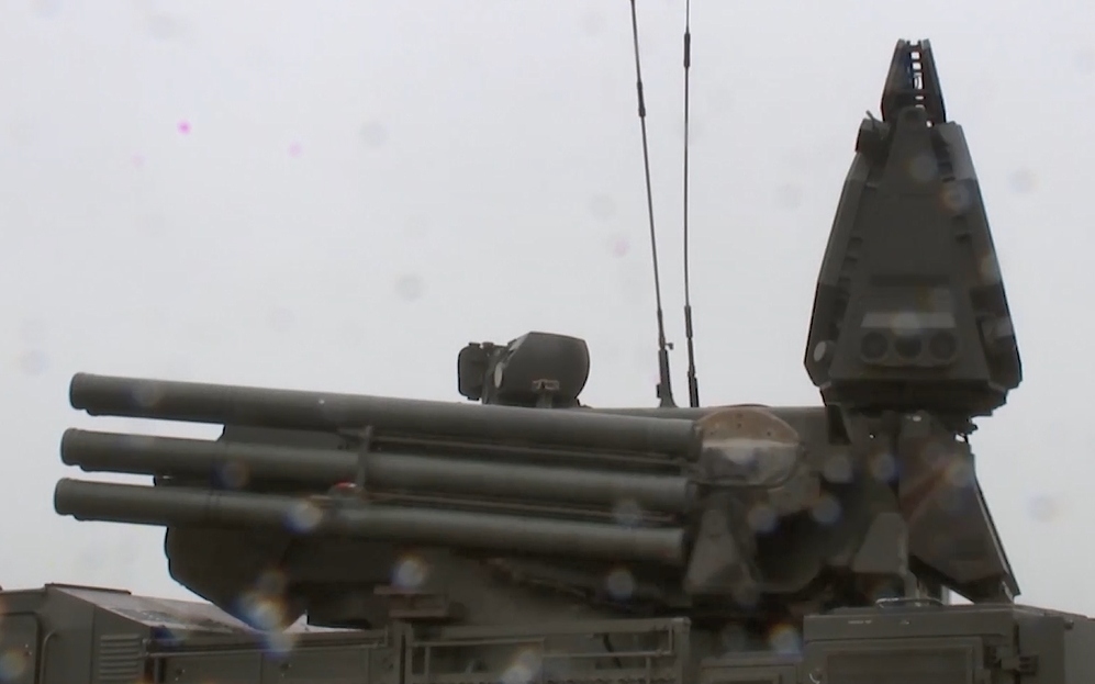 Tên lửa Pantsir-S1 "che lưng" cho lục quân Nga trên chiến trường Ukraine